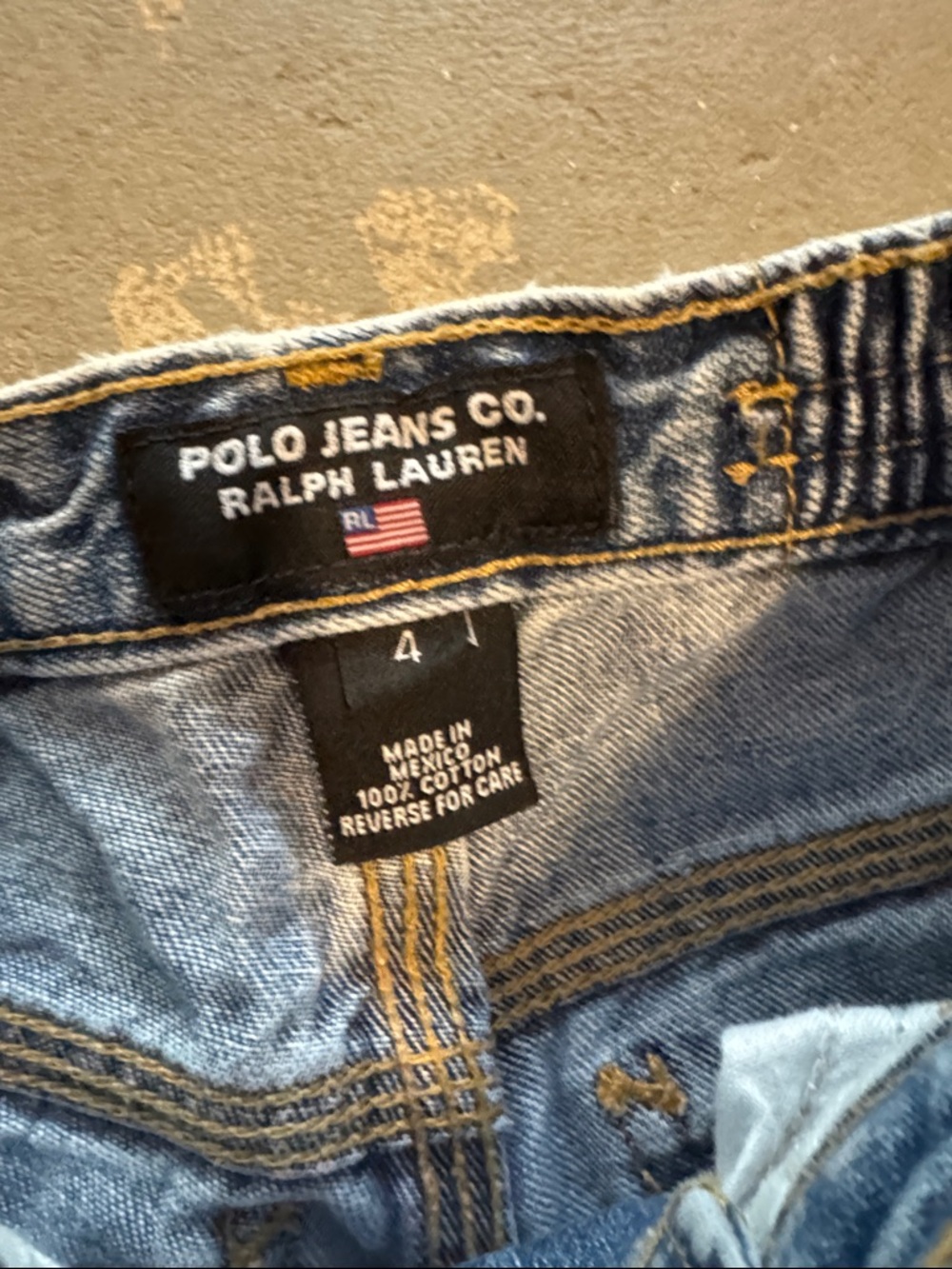 Polo by Ralph Lauren Kids Blue Denim Carpenter Jeans - Picture 2 of 3